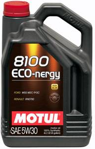 MOTUL 8100 ECO-NERGY 5w30 SL/CF A5/B5 4л. синтетика, масло моторное